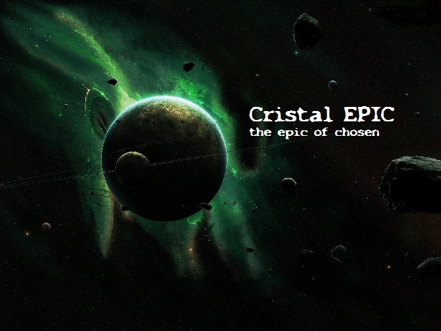 l`ecran titre de Cristal epic